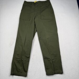 Vintage OG-507 Pants Mens 32x29 Green Straight Leg Casual Outdoor Military 80's